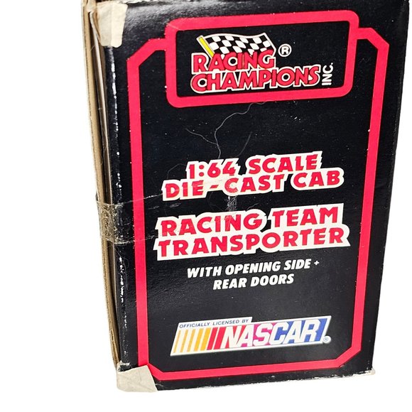Racing Champions #9 Bill Elliot Melling Blue NASCAR Race Car Transporter‎ 1/64 - Picture 4 of 9